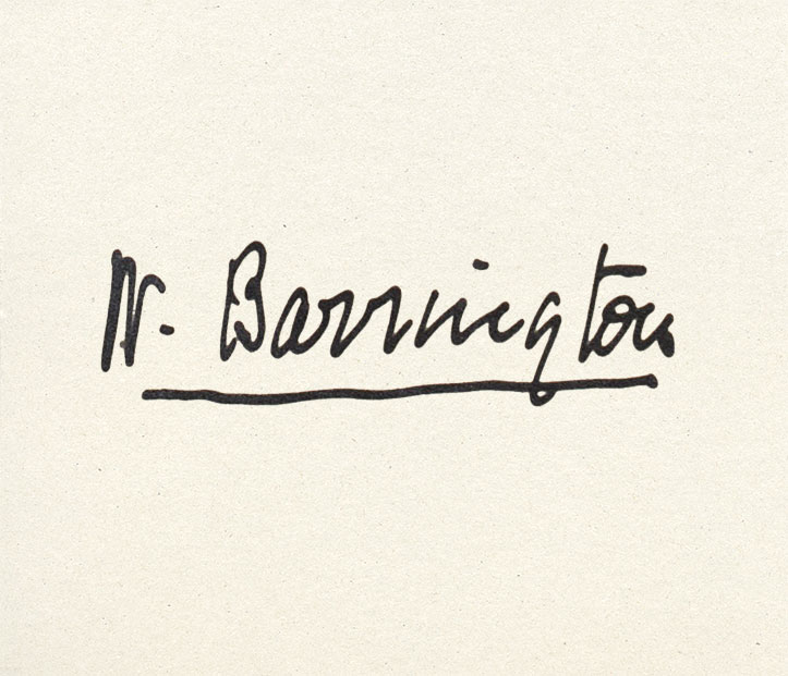 Barrington, William