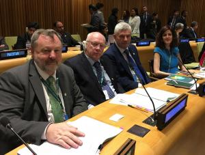 TDs and Senators attending an IPU meeting