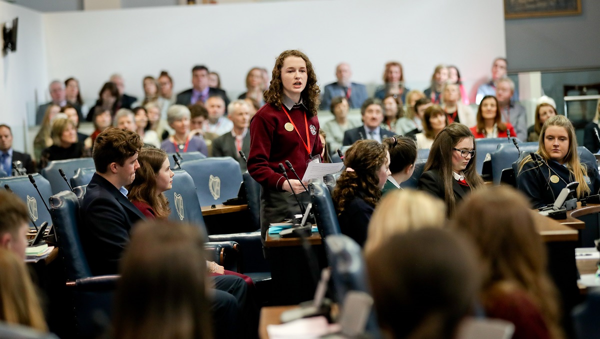 Díospóireacht na nÓg in Seanad Éireann