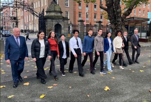 Delegates from Seanad na nÓg