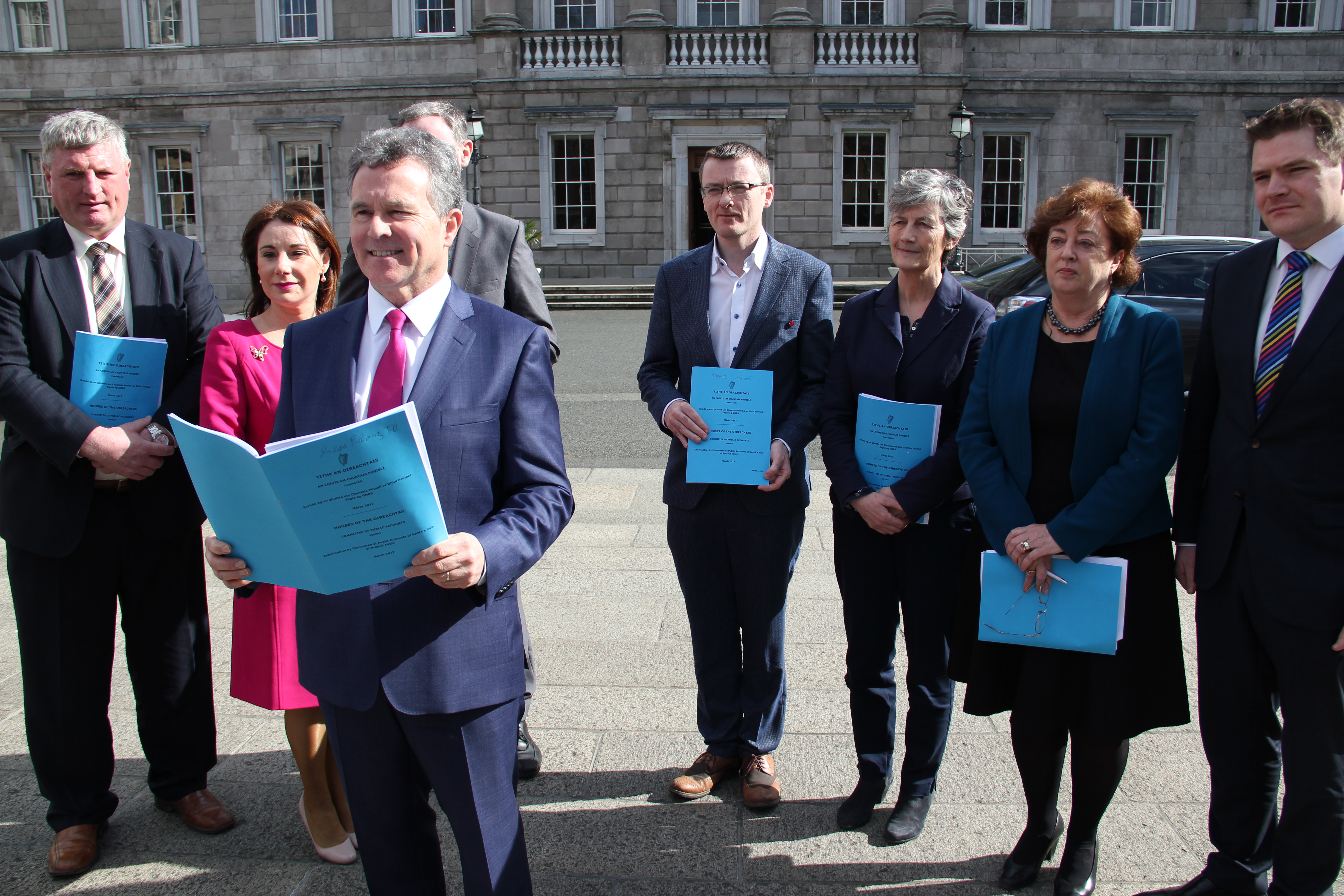 Project Eagle report launch at Leinster House
